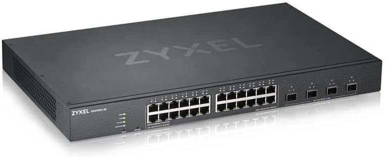 Zyxel Switch di rete  XGS1930-28 Gestito L3 Gigabit Ethernet (10/100/1000) Nero [XGS1930-28-EU0101F]