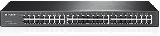 TP-Link Switch di rete  TL-SG1048 Non gestito Gigabit Ethernet (10/100/1000) 1U Nero [TL-SG1048]