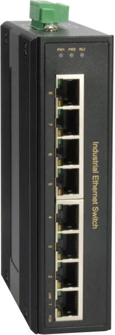 LevelOne IGP-0802 switch di rete Non gestito Gigabit Ethernet (10/100/1000) Nero Supporto Power over (PoE) [IGP-0802]