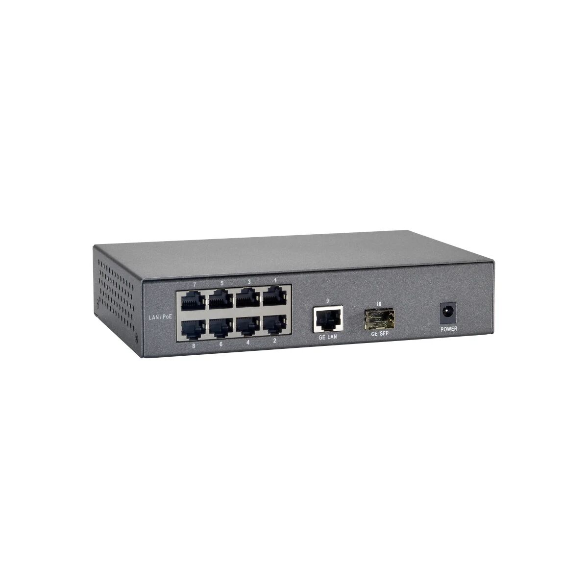 LevelOne FGP-1000W90 switch di rete Fast Ethernet (10/100) Supporto Power over (PoE) Grigio [FGP-1000W90]