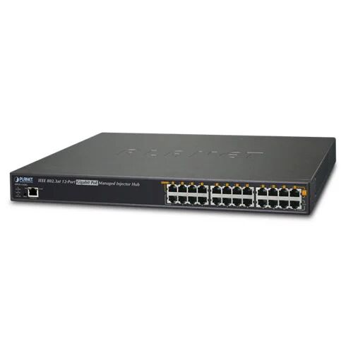 Planet HPOE-1200G switch di rete Gestito Gigabit Ethernet (10/100/1000) Nero 1U Supporto Power over (PoE)