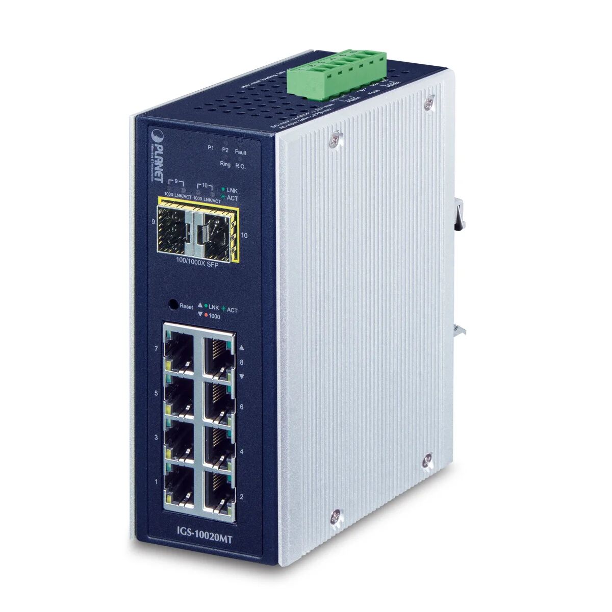 PLANET IGS-10020MT switch di rete Gestito L2+ Gigabit Ethernet (10/100/1000) Nero [IGS-10020MT]