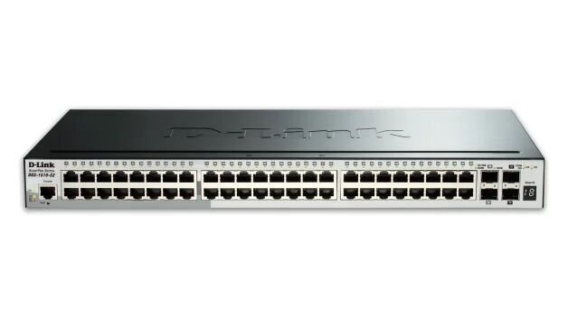 D-Link DGS-1510-52X switch di rete Gestito L3 Gigabit Ethernet (10/100/1000) 1U Nero [DGS-1510-52X]
