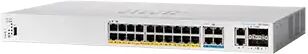 Cisco Systems Switch di rete  CBS350 Gestito L3 Gigabit Ethernet (10/100/1000) Supporto Power over (PoE) 1U Nero, Grigio [CBS350-24MGP-4X-EU]