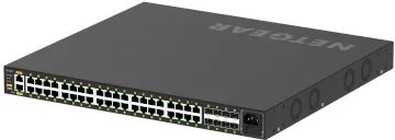 Netgear GSM4248PX-100EUS switch di rete Gestito L2/L3/L4 Gigabit Ethernet (10/100/1000) Supporto Power over (PoE) Nero [GSM4248PX-100EUS]