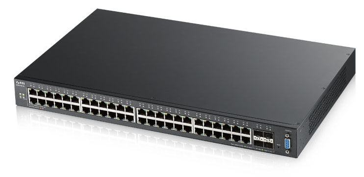 Zyxel Switch di rete  XGS2210-52 Gestito L2 Gigabit Ethernet (10/100/1000) 1U Nero [XGS2210-52-EU0101F]