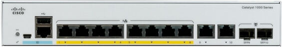 Cisco Systems Catalyst C1000-8T-2G-L switch di rete Gestito L2 Gigabit Ethernet (10/100/1000) Grigio [C1000-8T-2G-L]