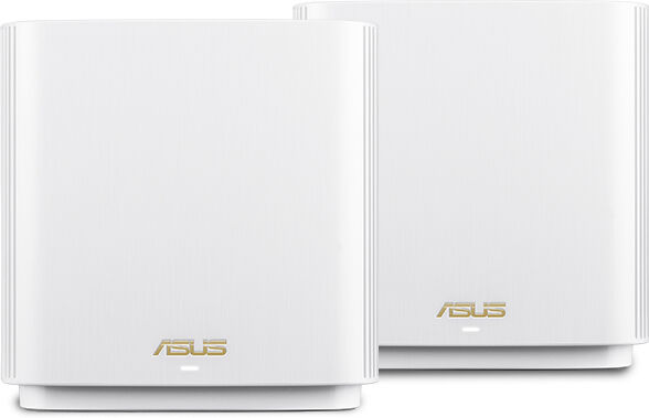 Asus ZenWiFi AX (XT8) router wireless Gigabit Ethernet Banda tripla (2.4 GHz/5 GHz) Bianco [ZenWiFi-AX-XT8 2PK White]