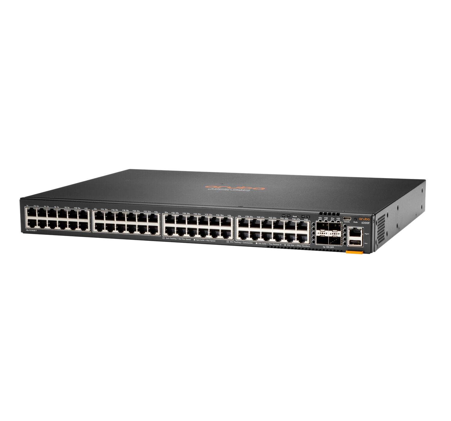 Aruba Switch di rete  CX 6200F 48G 4SFP+ Gestito L3 Gigabit Ethernet (10/100/1000) 1U