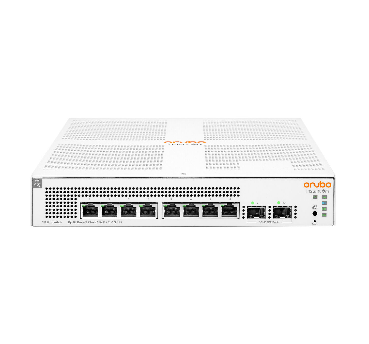 Aruba Switch di rete  Instant On 1930 Gestito L2+ Gigabit Ethernet (10/100/1000) Supporto Power over (PoE) 1U Bianco [JL681A#ABB]