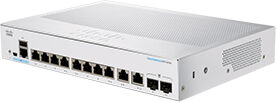 Cisco Systems CBS350-8T-E-2G-EU switch di rete Gestito L2/L3 Gigabit Ethernet (10/100/1000) [CBS350-8T-E-2G-EU]