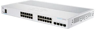 Cisco Systems CBS250-24T-4X-EU switch di rete Gestito L2/L3 Gigabit Ethernet (10/100/1000) Argento [CBS250-24T-4X-EU]