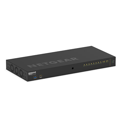 Netgear Switch di rete  M4250-10G2XF-PoE+ Gestito L2/L3 Gigabit Ethernet (10/100/1000) Supporto Power over (PoE) 1U Nero [GSM4212PX-100EUS]