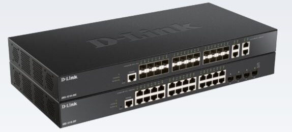 D-Link DXS-1210-28T switch di rete Gestito 10G Ethernet (100/1000/10000) 1U Nero [DXS-1210-28T]