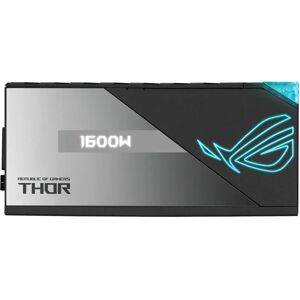 Asus SPEDIZIONE IMMEDIATA -  ROG THOR 1600W Titanium alimentatore per computer 20+4 pin ATX Nero, Argento [90YE00K0-B0NA00]