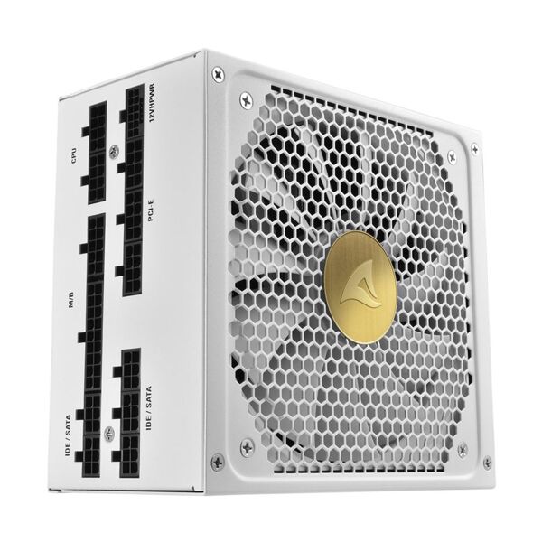 sharkoon rebel p30 gold alimentatore per computer 1000 w 20+4 pin atx bianco [4044951038534]