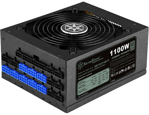 Silverstone ST1100-TI v2.0 alimentatore per computer 1100 W 20+4 pin ATX Nero [SST-ST1100-TI v2.0]