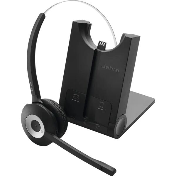 jabra cuffia con microfono  925-15-508-201 cuffia e auricolare wireless passanuca, a clip, padiglione ufficio bluetooth nero [925-15-508-201]