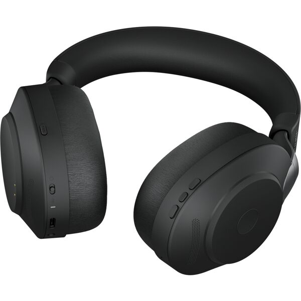 jabra cuffia con microfono  evolve2 85, uc stereo auricolare con cavo e senza a padiglione ufficio usb tipo bluetooth nero [28599-989-989]