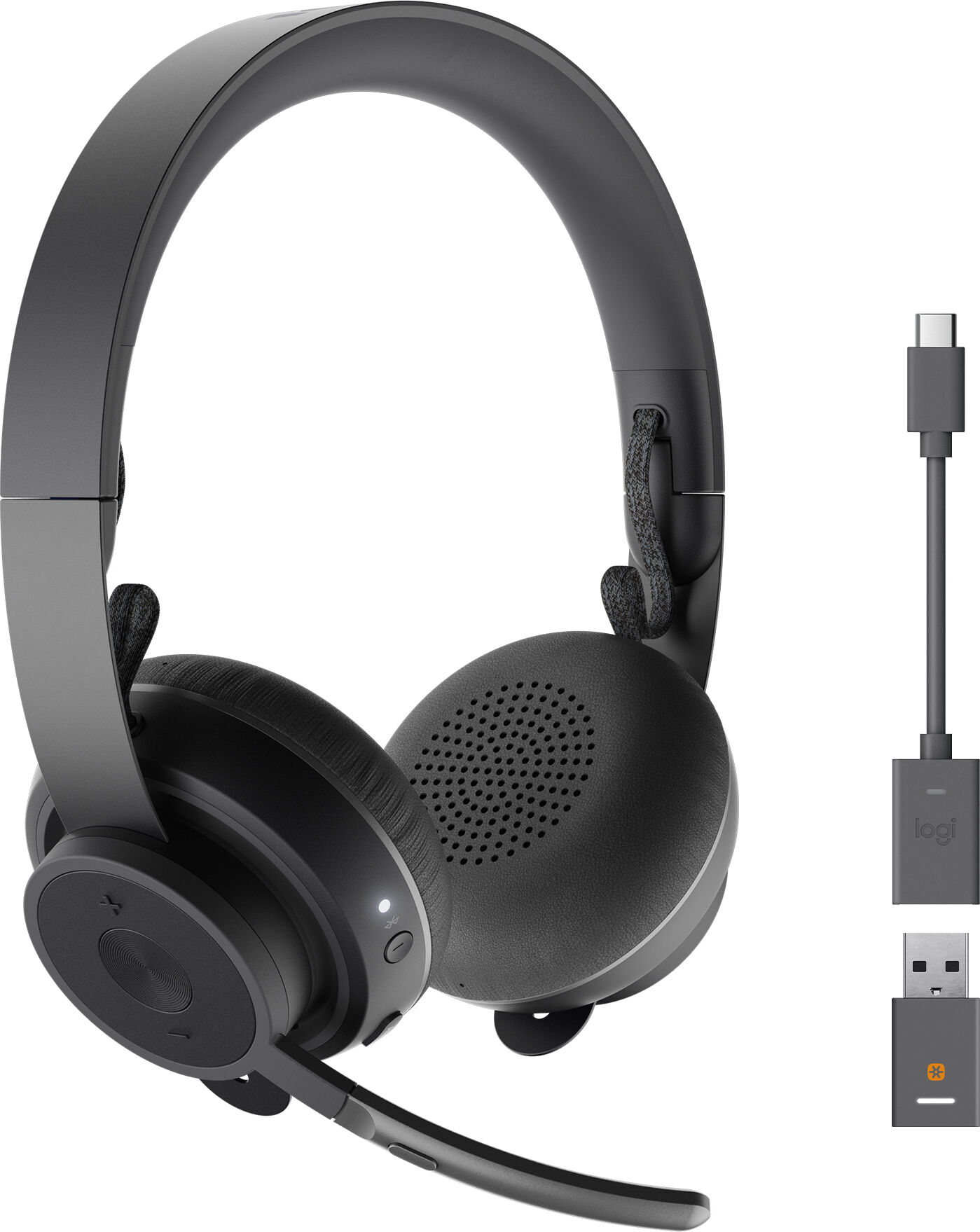 Logitech Cuffia con microfono  Zone 900 Auricolare Wireless A Padiglione Ufficio Bluetooth Grafite [981-001101]