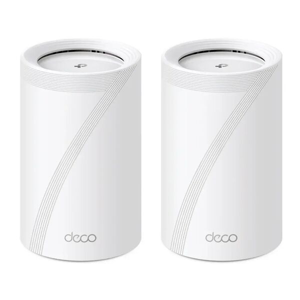 tp-link deco be65 tri-band (2,4 ghz/5 ghz/6 ghz) wi-fi 7 (802.11be) bianco 4 interno [deco be65(2-pack)]