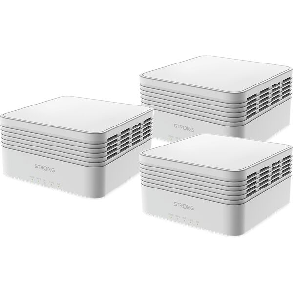 strong meshtriax3000 sistema wi-fi mesh dual-band (2.4 ghz/5 ghz) 6 (802.11ax) bianco 3 interno [meshtriax3000]