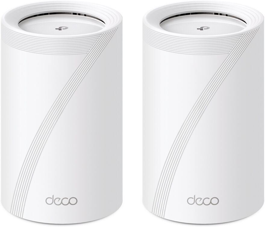 TP-Link Deco BE65 Tri-band (2,4 GHz/5 GHz/6 GHz) Wi-Fi 7 (802.11be) Bianco 4 Interno [DECO BE65(2-PACK)]