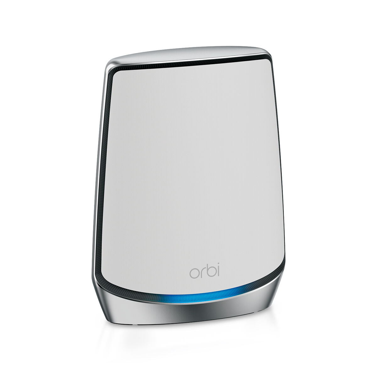 Netgear Orbi RBS850 AX6000 WiFi 6 Mesh Sattelite Banda tripla (2.4 GHz/5 GHz) Wi-Fi (802.11ax) Grigio, Bianco 4 Interno [RBS850-100EUS]