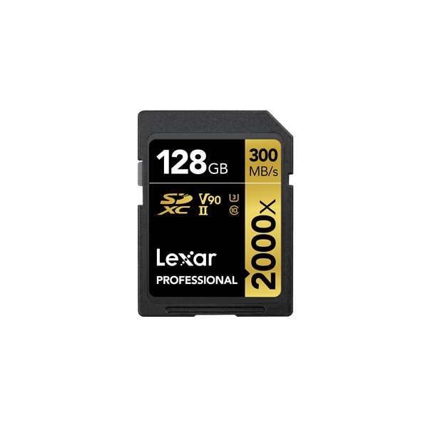lexar memoria flash  2000x 128 gb sdhc classe 10 [lsd2000128g-bnnng]