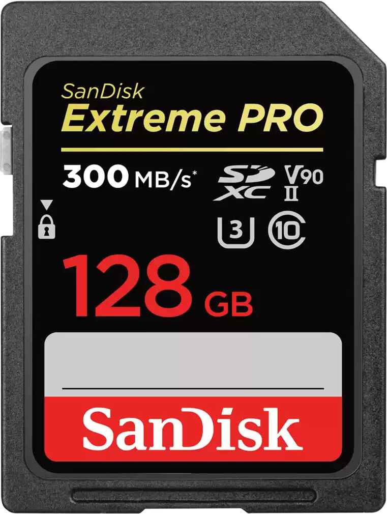 SanDisk Memoria flash  Extreme PRO 128 GB SDXC UHS-II Classe 10 [SDSDXDK-128G-GN4IN]