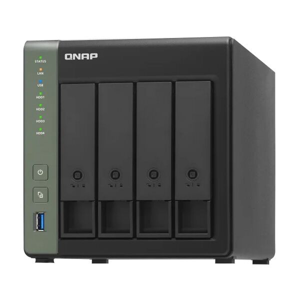 qnap ts-431kx-2g server nas e di archiviazione tower collegamento ethernet lan nero alpine al-214 [ts-431kx-2g]