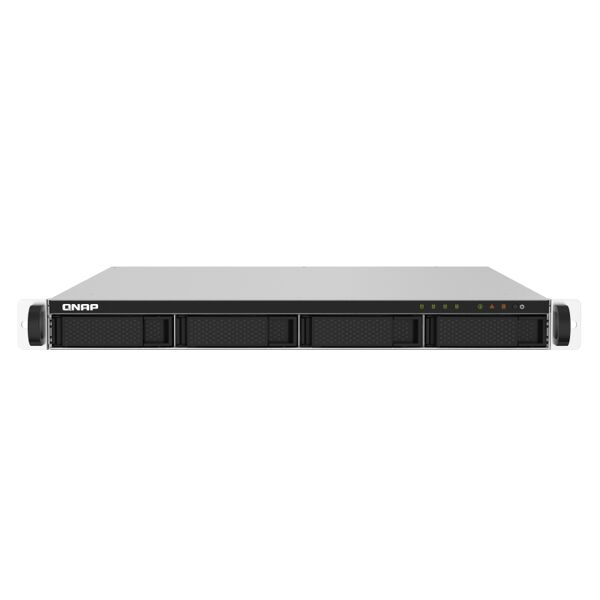 qnap server nas  ts-432pxu rack (1u) collegamento ethernet lan nero alpine al-324 [ts-432pxu-2g]