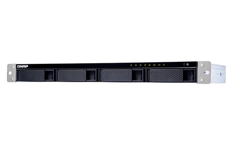 qnap server nas  ts-431xeu rack (1u) collegamento ethernet lan nero, acciaio inossidabile alpine al-314 [ts-431xeu-8g]