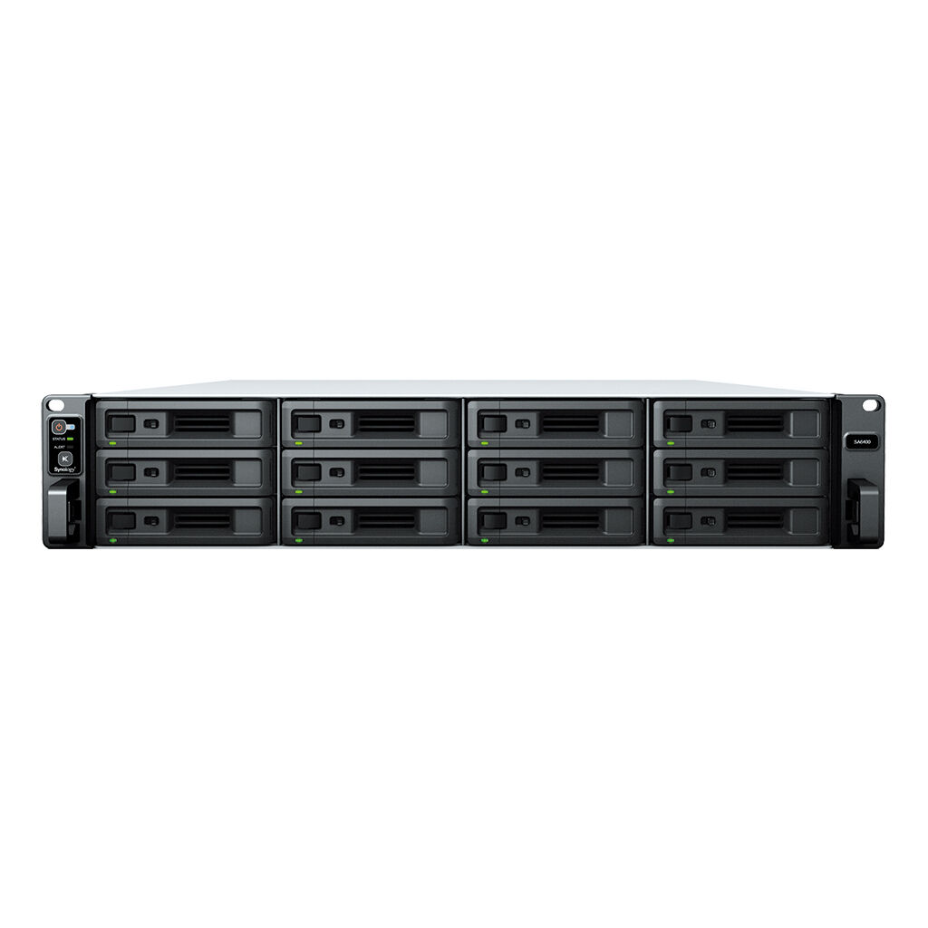 synology sa sa6400 server nas e di archiviazione armadio (2u) collegamento ethernet lan nero 7272 [sa6400]