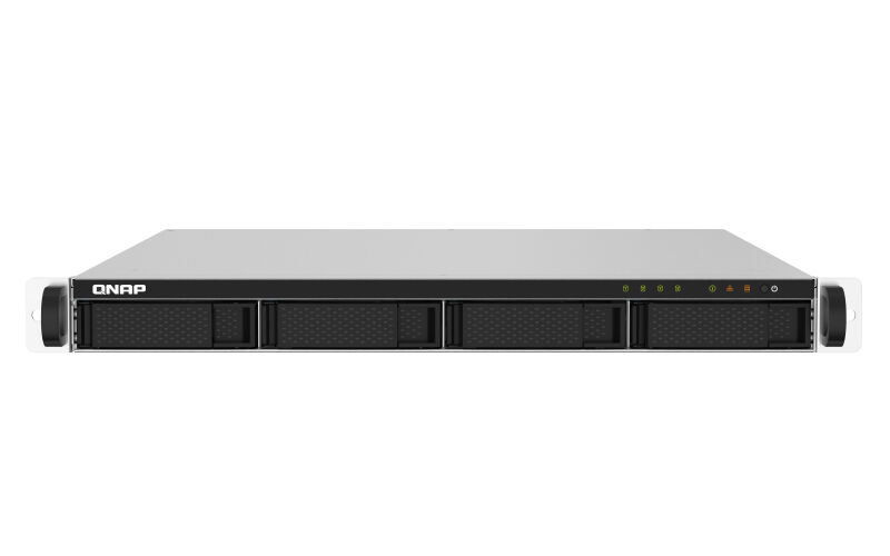 qnap server nas  ts-432pxu rack (1u) collegamento ethernet lan nero alpine al-324 [ts-432pxu-2g]