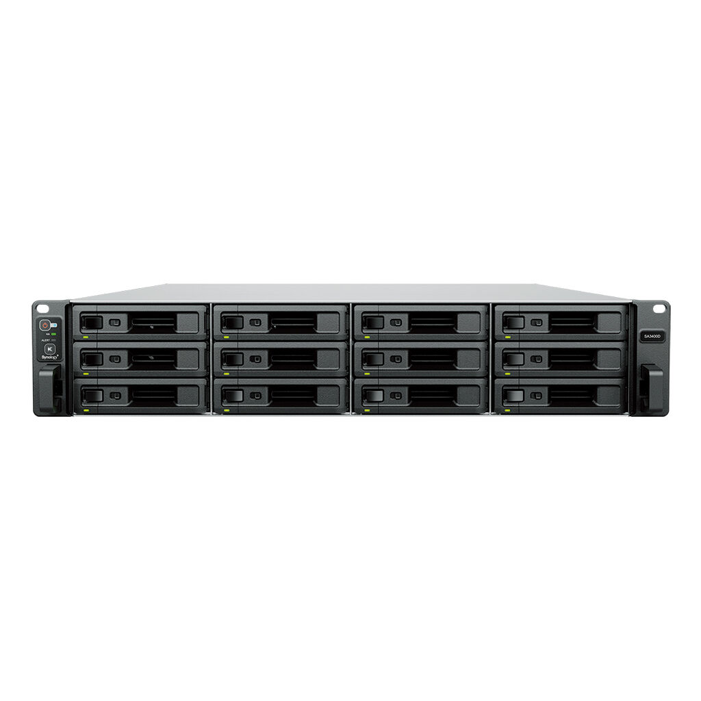 synology sa3400d server nas e di archiviazione armadio (2u) collegamento ethernet lan d-1541 [sa3400d]