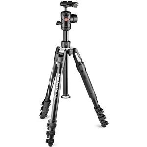 Manfrotto Treppiede con Testa  Befree 2N1 treppiede e monopiede in alluminio chiusure a leva MBBFRLA4B-BHM [MKBFRLA4B-BHM]