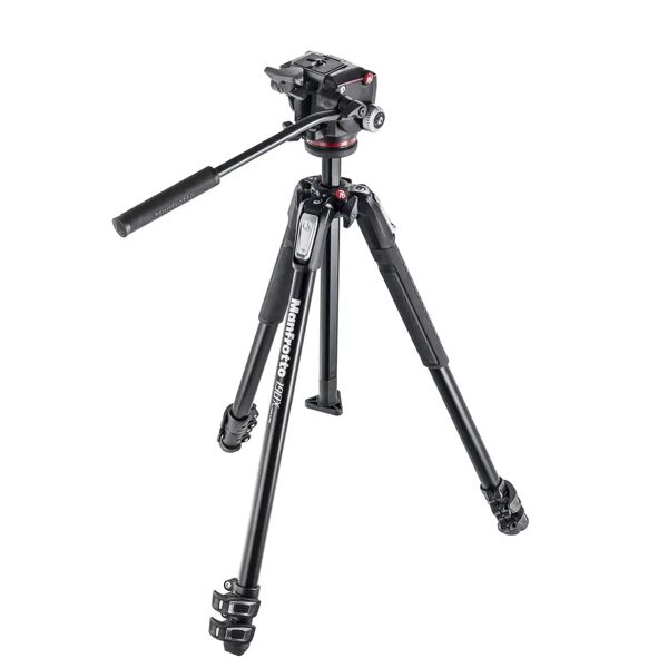 manfrotto mk190x3-2w treppiede fotocamere digitali/film 3 gamba/gambe nero [mk190x3-2w]