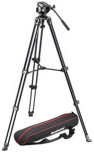 manfrotto mvk500am treppiede fotocamere digitali/film 3 gamba/gambe nero [mvk500am]