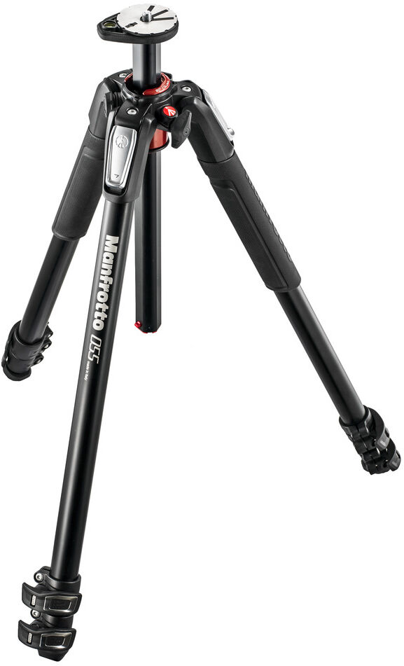 manfrotto mt055xpro3 treppiede fotocamere digitali/film 3 gamba/gambe nero [mt055xpro3]