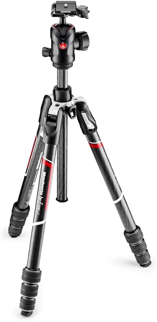 Manfrotto MKBFRTC4GT-BH treppiede Videocamera portatile 3 gamba/gambe Nero, Argento