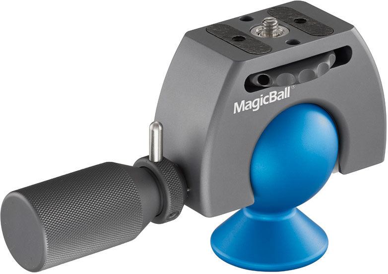 Novoflex Testa per treppiedi  Magic Ball 50 testa treppiede Grigio 1/4, 3/8" Palla [MB 50]