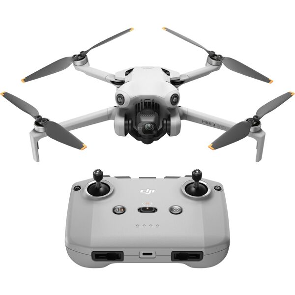 dji drone con fotocamera  mini 4 pro rotori quadrirotore 48 mp 3840 x 2160 pixel 2590 mah nero, bianco [969019]