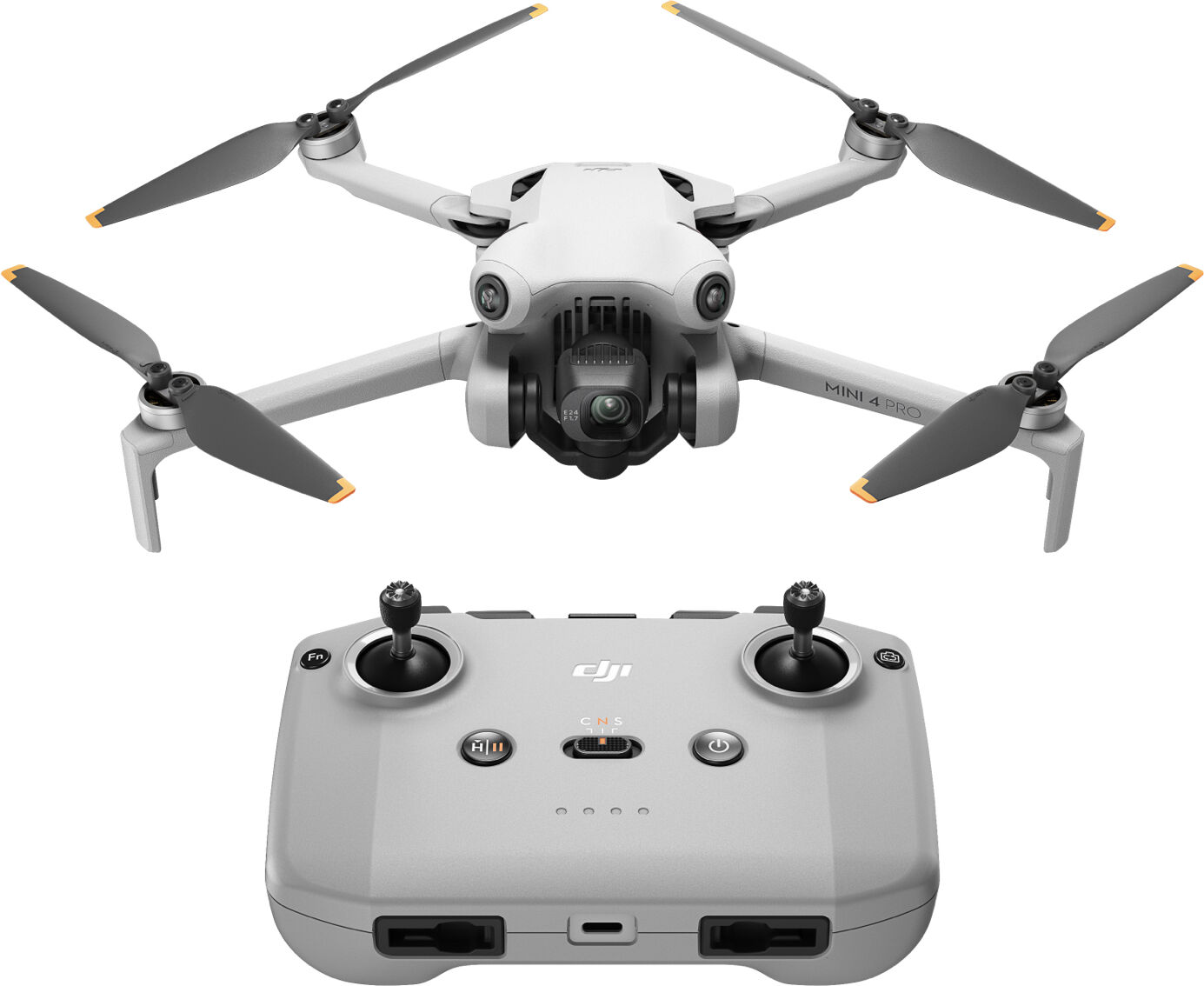 DJI Drone con fotocamera  Mini 4 Pro rotori Quadrirotore 48 MP 3840 x 2160 Pixel 2590 mAh Nero, Bianco [969019]