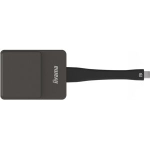 IIYAMA WP D002C dongle Smart TV USB 4K Ultra HD Nero, Argento [WPD002C]