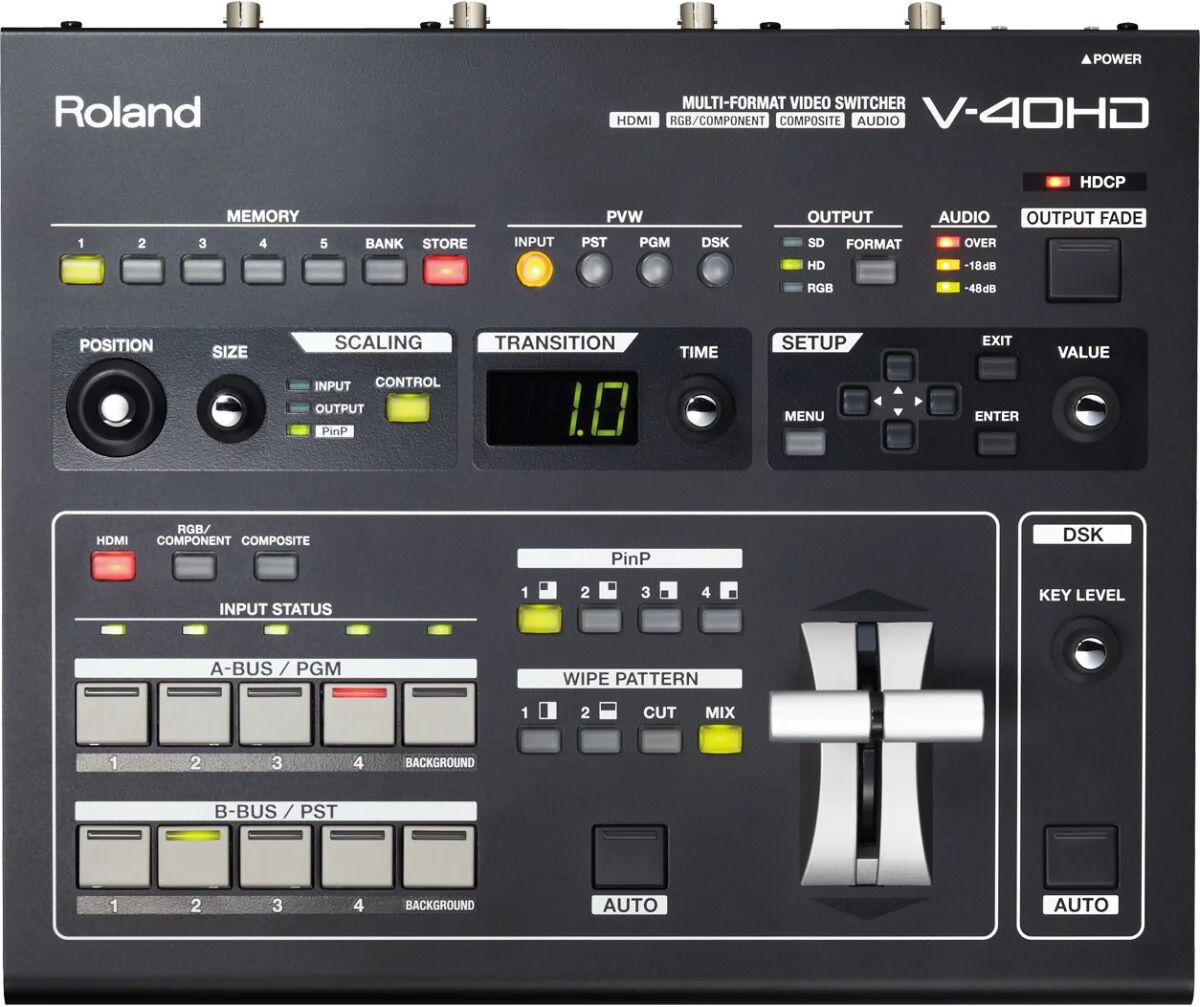 Roland V-40HD mixer video Full HD