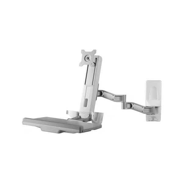 amer mounts amr1wsl supporto da tavolo per tv a schermo piatto 61 cm (24) grigio parete [amr1wsl]