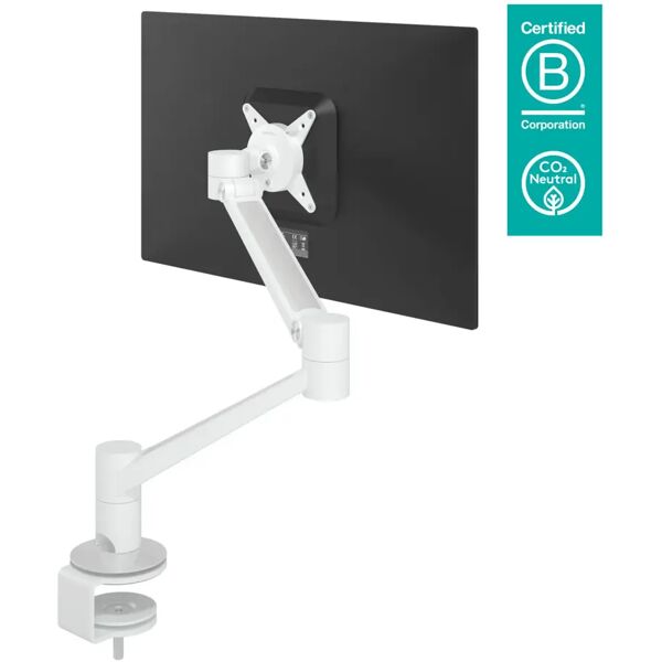 dataflex 58.620 supporto da tavolo per tv a schermo piatto 85,1 cm (33.5) bianco scrivania