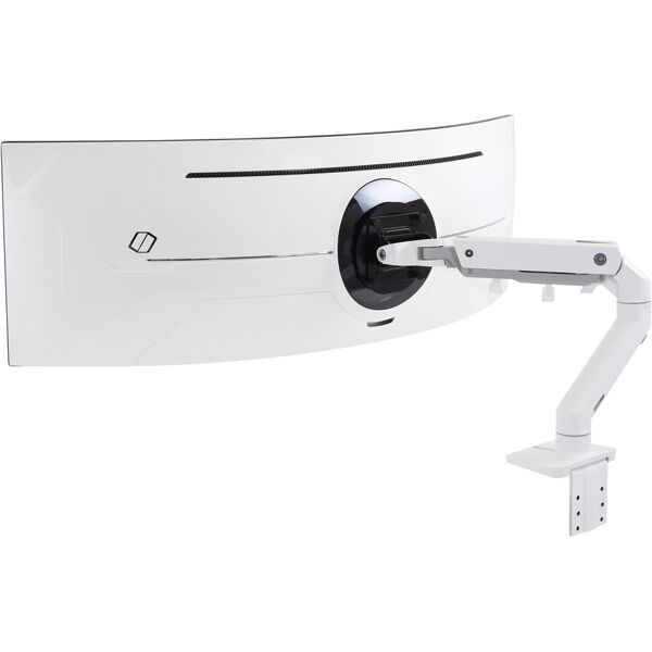 ergotron hx series 45-647-216 supporto da tavolo per tv a schermo piatto 124,5 cm (49) bianco scrivania [45-647-216]