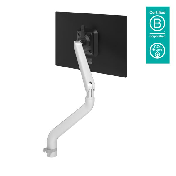 dataflex 65.110 supporto da tavolo per tv a schermo piatto 131,6 cm (51.8) bianco scrivania [65.110]